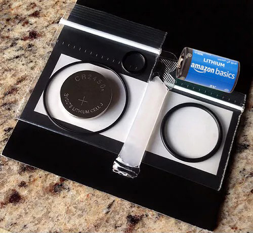 Battery Kit for Suunto D9 Dive Computer Transmitter