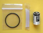 Battery kit for Oceanic ProPlus 4.0 dive computer – includes replacement battery, O-ring, and lubricant for maintenance